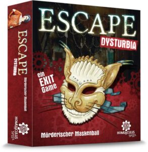 ESCAPE Dysturbia: Mörderischer Maskenball (2018) Board Game