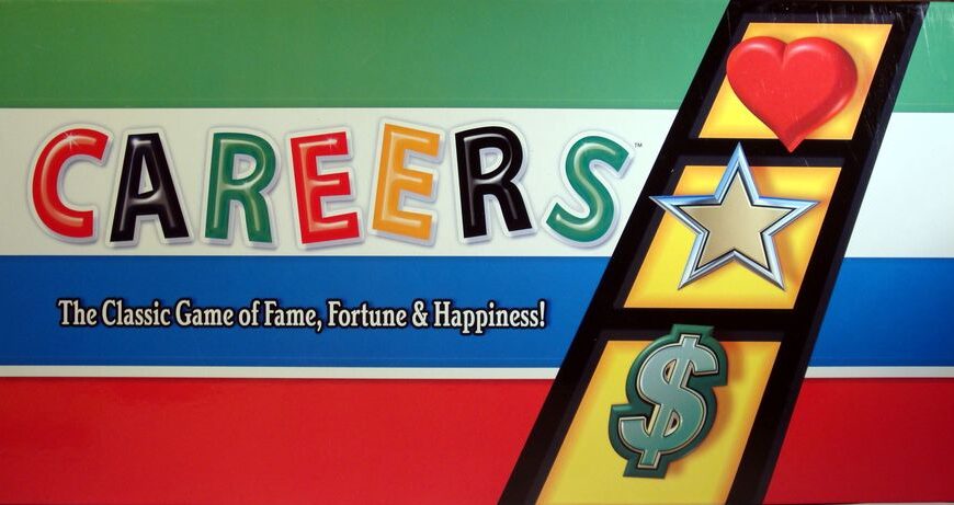 Careers (1955) Board Game