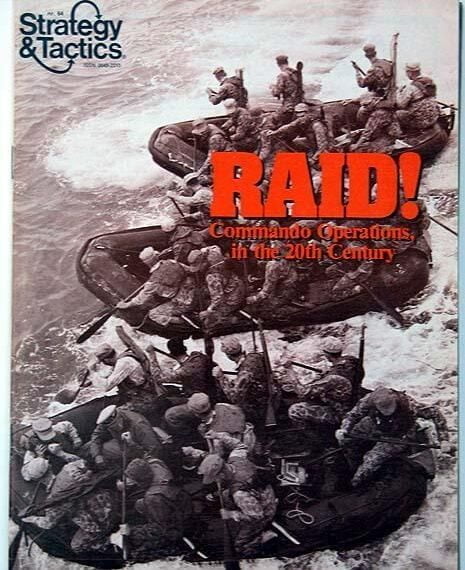 Raid! Commando Operations, in the 20th Century (1977) Board Game