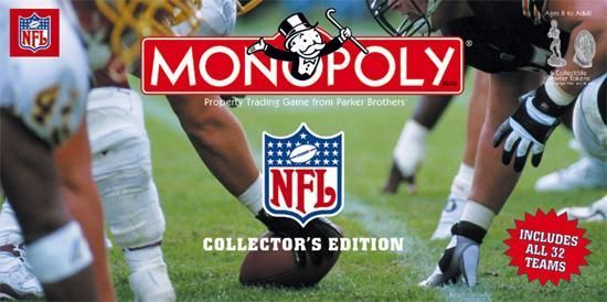 Monopoly: NFL Official (1998) Board Game