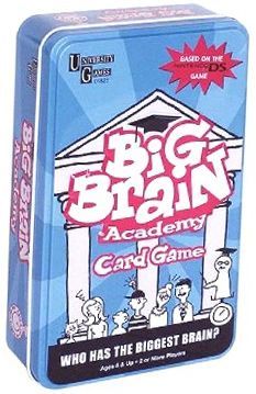 Big Brain Academy Cardgame (2008) Board Game