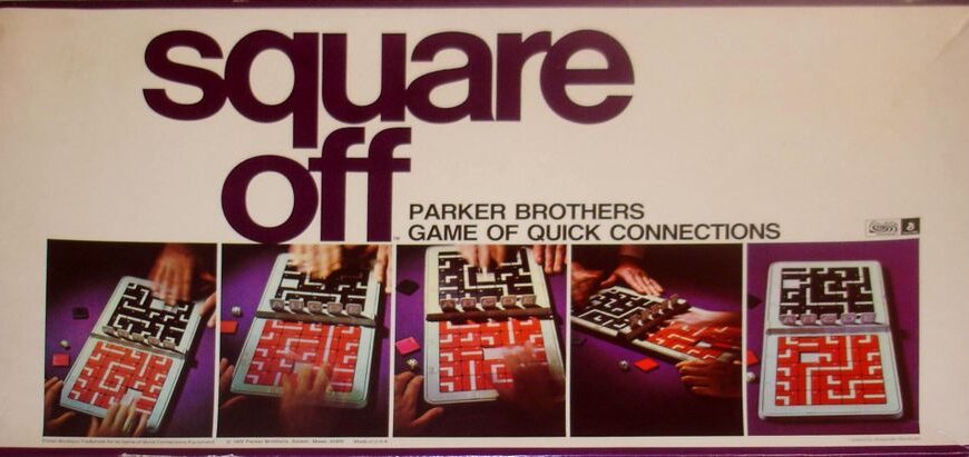 Square Off (1972) Board Game