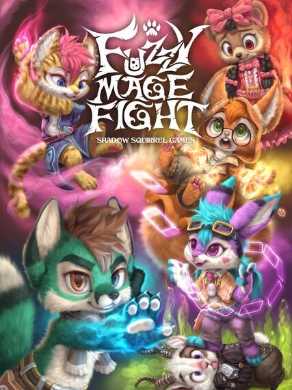 Fuzzy Mage Fight (2019) Board Game