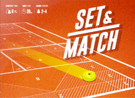 Set & Match (2017) Board Game