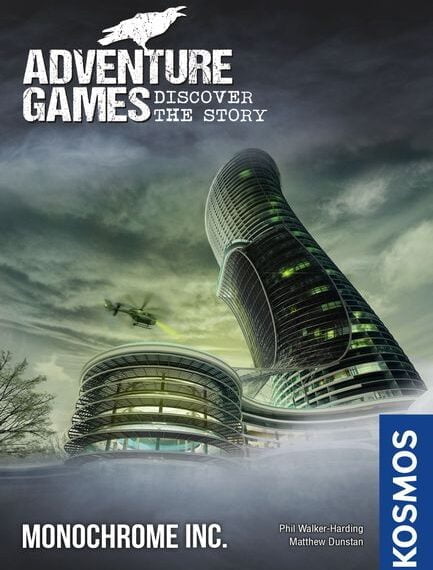 Adventure Games: Monochrome Inc. (2019) Board Game