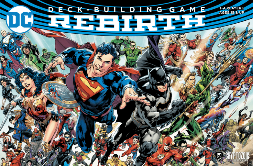DC Deck-Building Game: Rebirth (2019) Board Game