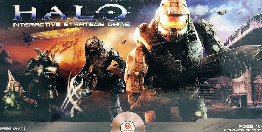 Halo Interactive Strategy Game (2008) Board Game