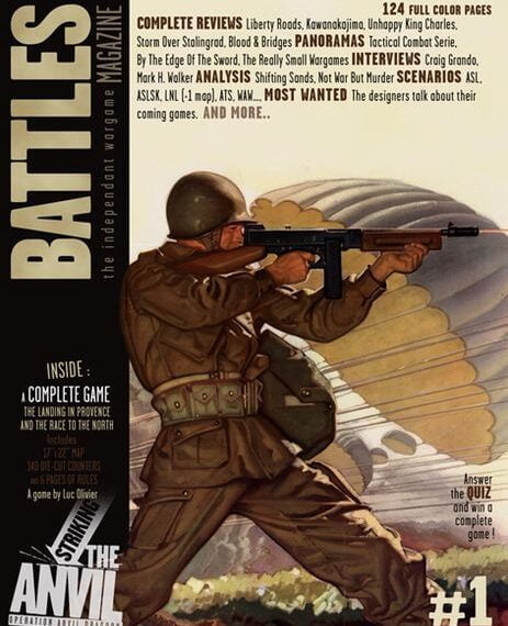 Striking the Anvil: Operation Anvil Dragoon (2009) Board Game