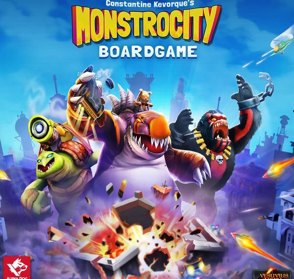 MonstroCity (2019) Board Game