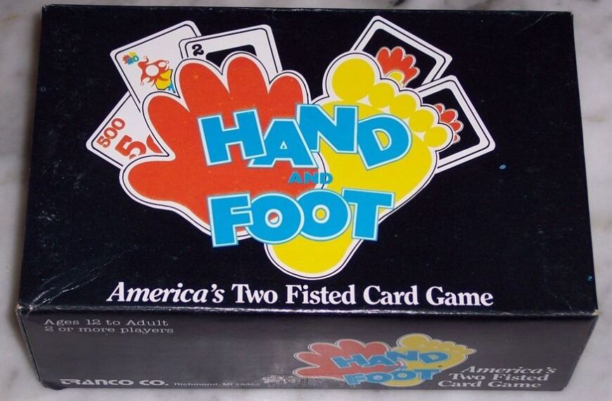 Hand and Foot (1982) Board Game