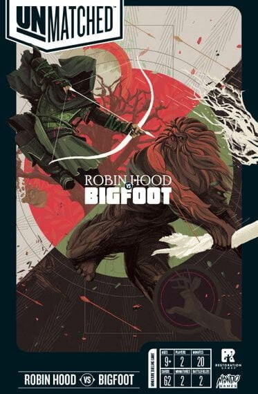 Unmatched: Robin Hood vs. Bigfoot (2019) Board Game