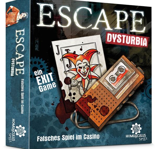 ESCAPE Dysturbia: Falsches Spiel im Casino (2019) Board Game