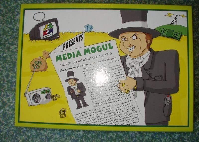 Media Mogul (2004) Board Game