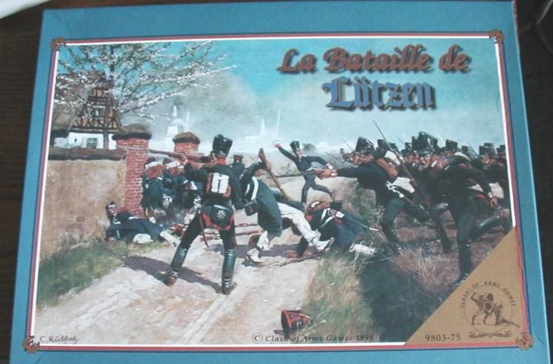 La Bataille de Lützen (1999) Board Game