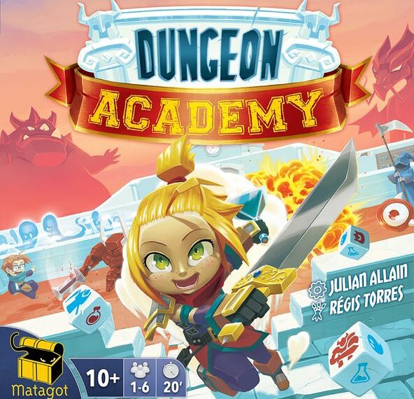 Dungeon Academy (2019) Board Game