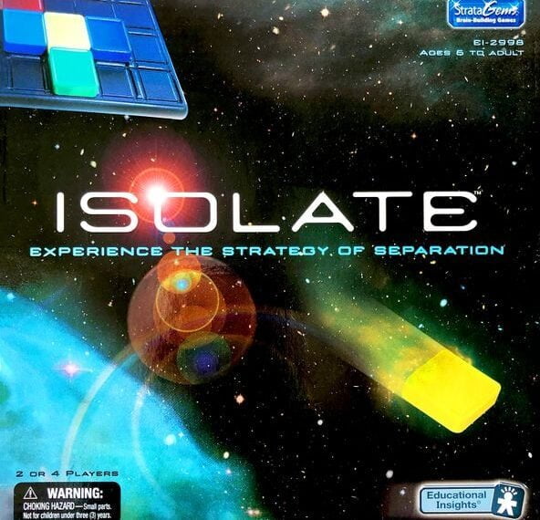 Isolate (2003) Board Game