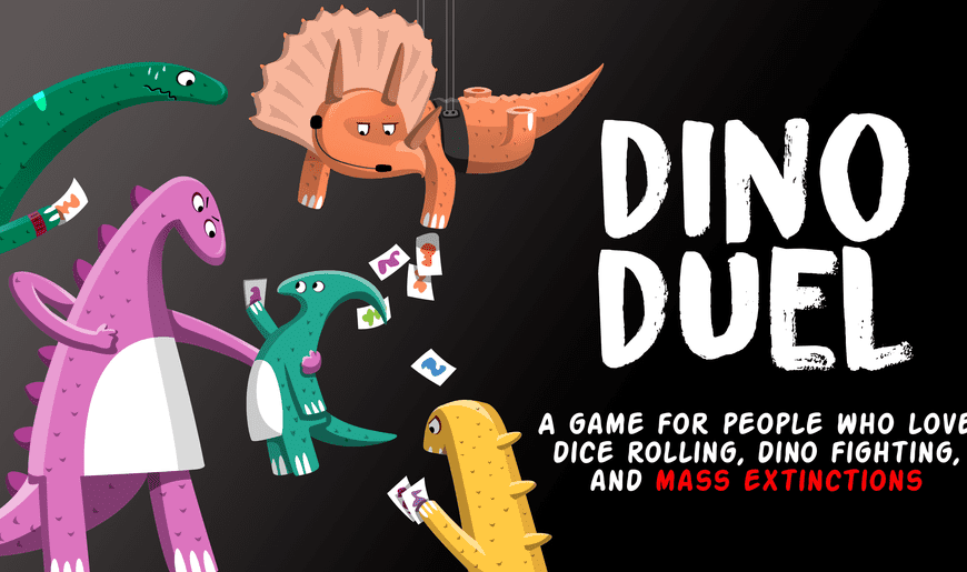 Dino Duel (2019) Board Game