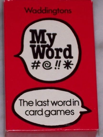My Word (1980) Board Game