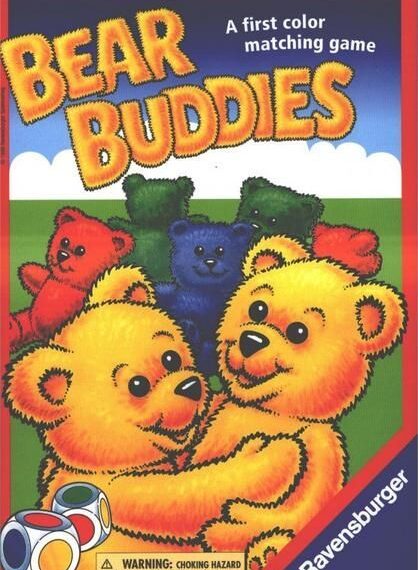 Bear Buddies (1997) Board Game