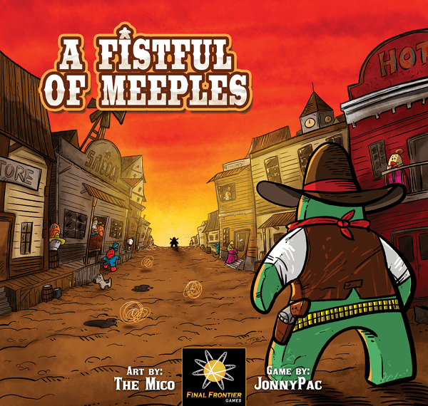 A Fistful of Meeples (2019) Board Game