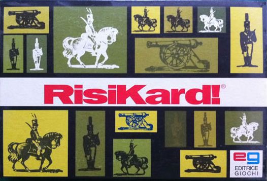 RisiKard! (1996) Board Game