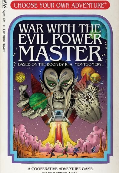 Choose Your Own Adventure: War with the Evil Power Master (2019) Board Game
