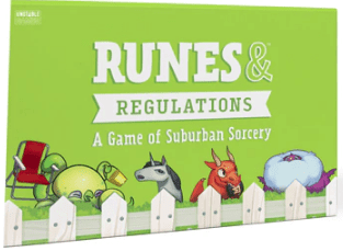 Runes & Regulations (2019) Board Game
