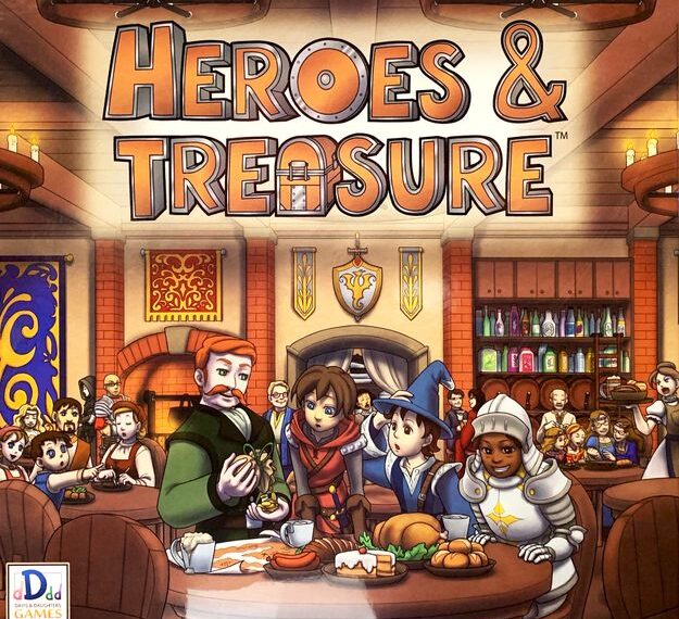 Heroes & Treasure (2018) Board Game