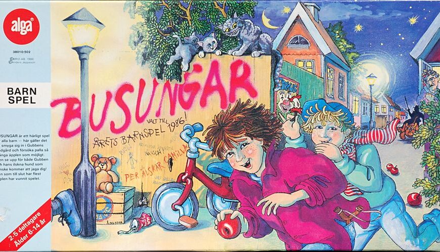Busungar (1986) Board Game