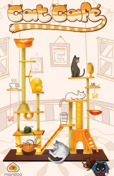 Cat Café (2019) Board Game
