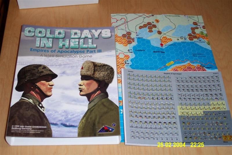Cold Days in Hell (2000) Board Game