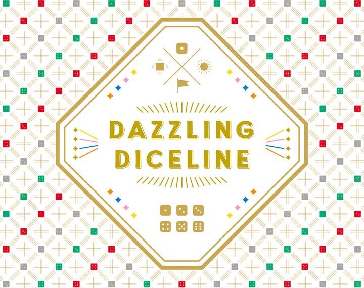 DAZZLING DICELINE (2019) Board Game