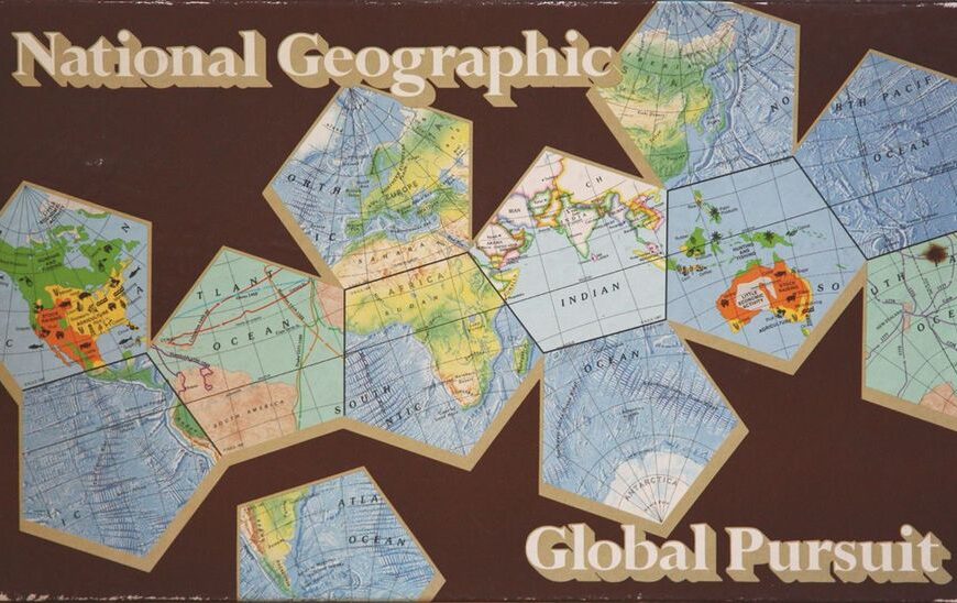Global Pursuit (1987) Board Game