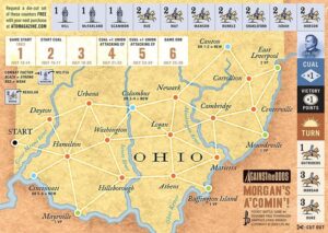 Morgan’s a’ Comin’! (2009) Board Game