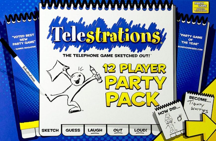 Telestrations: 12 Player Party Pack (2011) Board Game