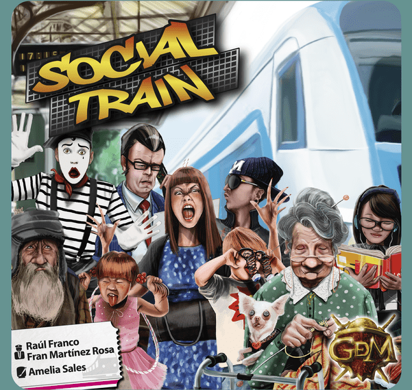 Social Train (2019) Board Game