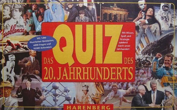Das Quiz des 20. Jahrhunderts (1998) Board Game