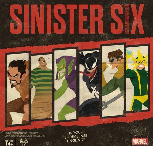 Sinister Six (2019) Board Game