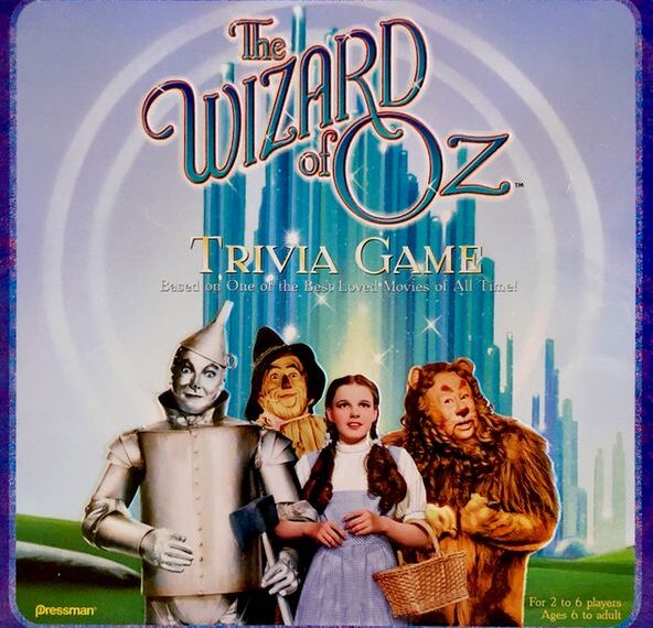 The Wizard of Oz Trivia Game (1999) Board Game