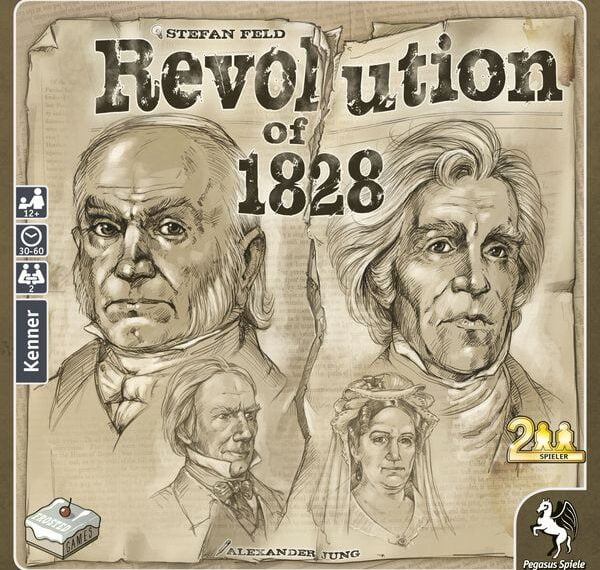 Revolution of 1828 (2019) Board Game