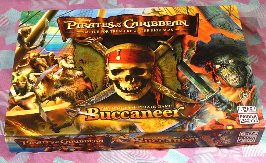 Pirates of the Caribbean Buccaneer (2006) Board Game