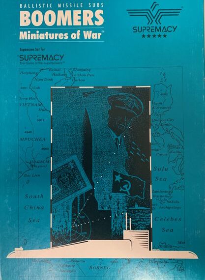 Supremacy: Boomers – Ballistic Missile Subs (1990) Board Game