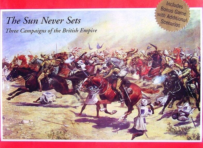 The Sun Never Sets: Three Campaigns of the British Empire (1997) Board Game