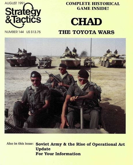 Chad: The Toyota Wars, 1979-1988 (1991) Board Game
