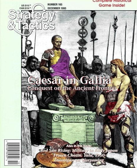 Caesar in Gallia: Conquest on the Ancient Frontier (1993) Board Game