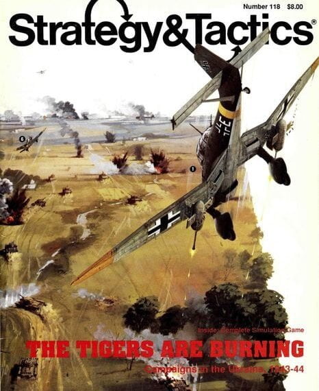 The Tigers Are Burning (1988) Board Game