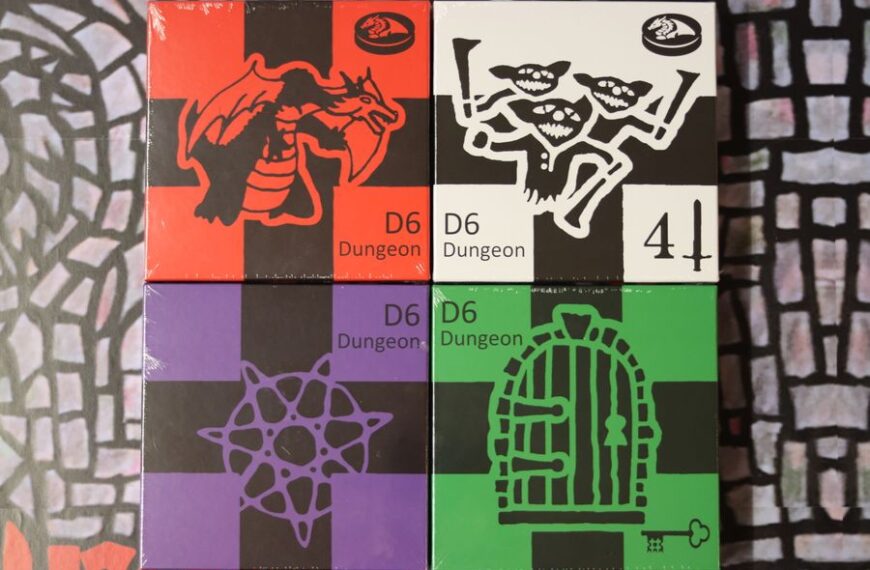 D6 Dungeon (2019) Board Game