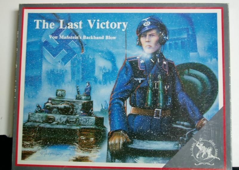 The Last Victory: Von Manstein’s Backhand Blow (1987) Board Game