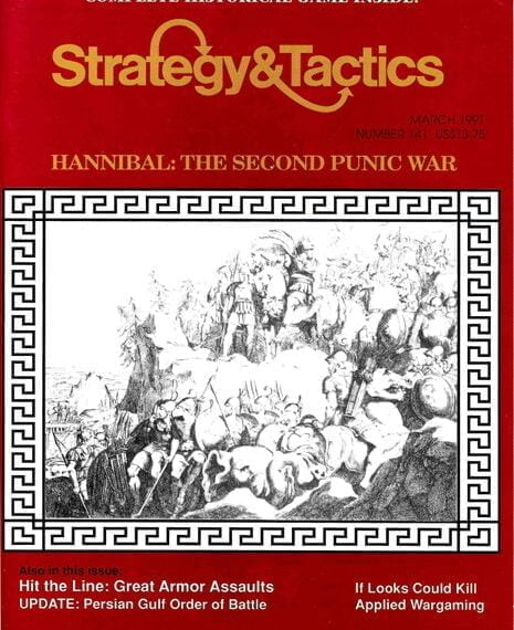 Hannibal: The Second Punic War (1991) Board Game
