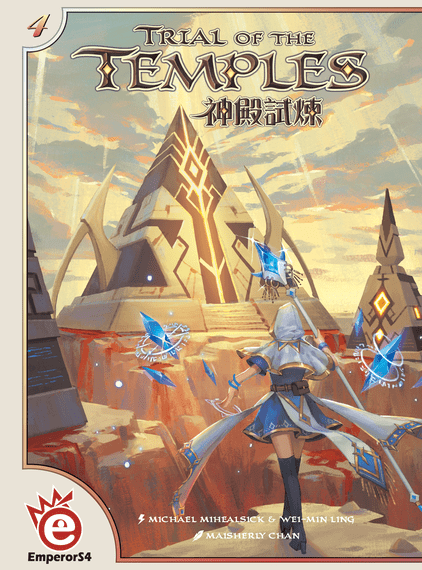 Trial of the Temples (2019) Board Game